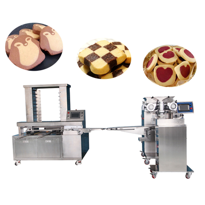Cute Sweetheart Penguin Panda Bear Cartoon Cookies Production Line Machine