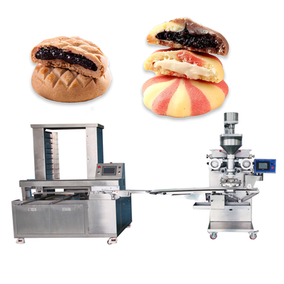 Chocolate Egg York Sand Liquid Filling Cookie Production Line For Cookies Making