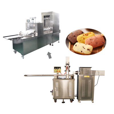 Automatic Baking Equipment Frozen Cookie Making Production Line With Cookie Depositor
