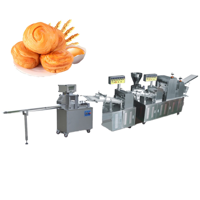 Automatic Pastry Shredded Bread Production Line With Cutting Machine