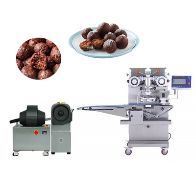 PLC Automatic Low Noise Filled Stuffed Energy Dates Balls Making Machine