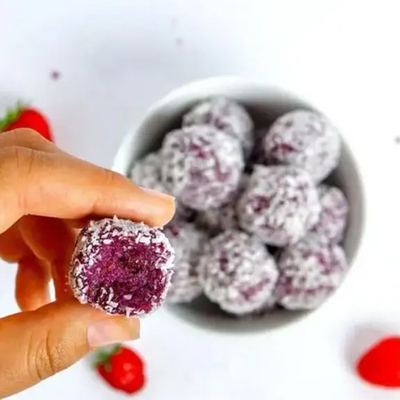 PLC Automatic Low Noise Filled Stuffed Energy Dates Balls Making Machine