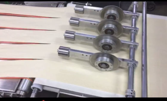 Delta Touch Screen 4.5KW Polished SS304 Dry Bread Production Line