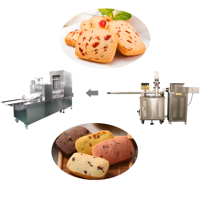 Potenza automatica di 3,5 kW 10-30 g Peso di uscita Macchine per la produzione di biscotti surgelati